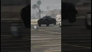 Ram TRX GET ON 2 Wheels DOING DONUTS AROUND COPS!!!