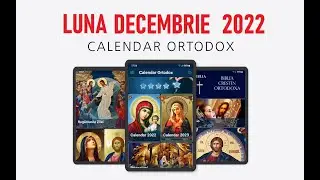 Calendar Ortodox Decembrie 2022