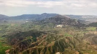Landing in Malaga, Spain
