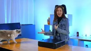 Syndel montando seu primeiro PC: será que ligou?