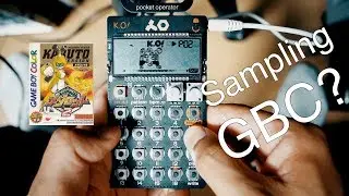 (Medarot 2)Sampling Gameboy Sound with push2 and PO-33【英語VLOG】ゲームボーイの音をサンプリングしてビート作ったよ(メダロット2)