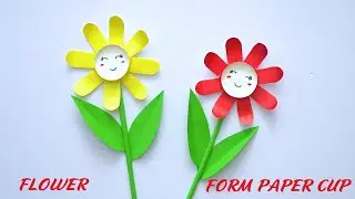 PQ CRAFTS || AMAZING DIY FLOWER FROM PAPER CUP