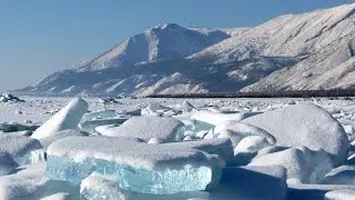 Байкал. Лед. Коньки.
