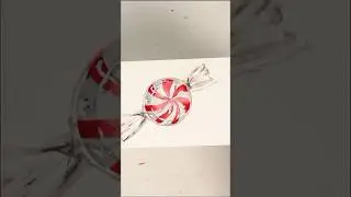 Advent calendar day 19! Fun peppermint candy tutorial on my channel now!