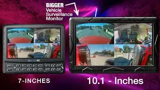 skEYEvue CP5 -10.1-inch Touchscreen Monitor for Vehicle Surveillance