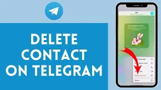 How to Delete Contact on Telegram (2024) | Remove Contact on Telegram