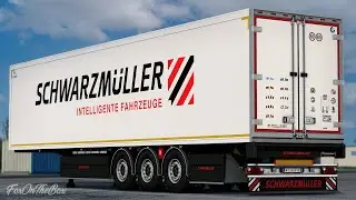 ETS2 1.48 Schwarzmuller KOS T3/E Trailer Mod By Gloover | Euro Truck Simulator 2 Mod