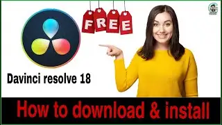 How to Install & Download Davinci Resolve 18 FOR FREE in 2 Minutes! #davinciresolve  #davinci