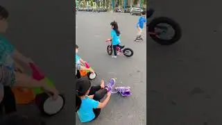 3 anak perempuan olahraga🤗 
