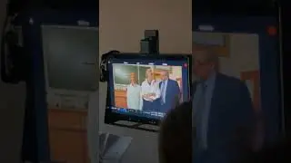 На съемках киножурнала « Вслух»