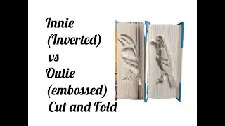 Innie vs outie Cut and Fold  Book Folding Techniques