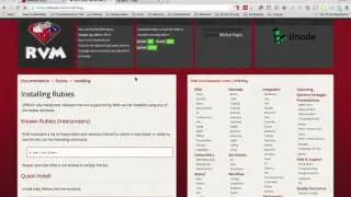 How to install different Ruby versions with RVM