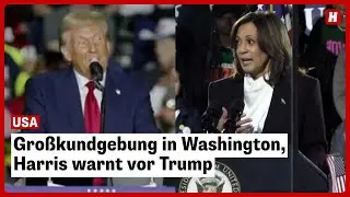 Harris warnt vor Trump - am Ort von dessen Kapitol-Hetzrede