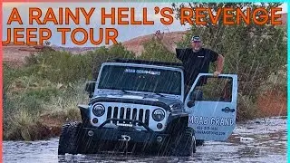 A Hells Revenge Jeep tour after a FLASH FLOOD!