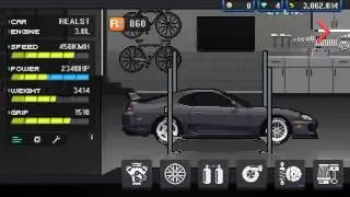 6.5 Sec Supra at 30psi - Drag Tune - Pixel Car Racer