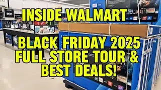 Inside Walmart Black Friday 2025: Full Store Tour & Best Deals! 