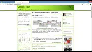 TOPIC 6 : HOW TO START/OPEN GRASSHOPPER 3D?
