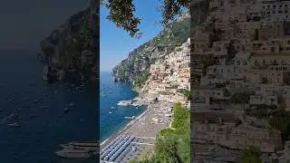 The most beautiful POSITANO 😍 Full vlog is up! #positano #amalficoast #shorts #travelshorts #italy