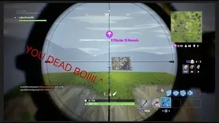 BEST SNIPER SHOT IN FORTNITE!!!