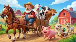 Old MacDonald Had a Farm (Story Version) 🌾🐑 | Kids Songs | Farm Animal Nursery Rhyme