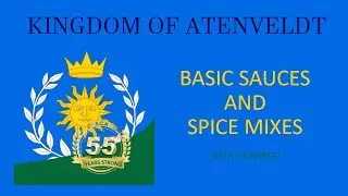 Basic Sauces and Spice Mixes with Sir Mingo