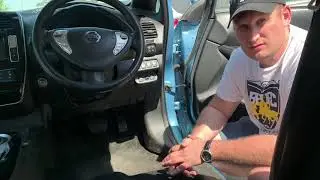 Обдув для задних пассажиров! Где искать? Nissan Leaf (AZE0)