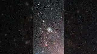 Zooming in on the Tarantula Nebula, 150 thousand light years away, 