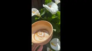 午后来杯咖啡Latte & 赏花