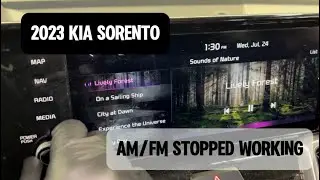 Audio Unit Replacement on Your Vehicle Kia Sorento Hybrid 2021-2025@WrenchingRyan
