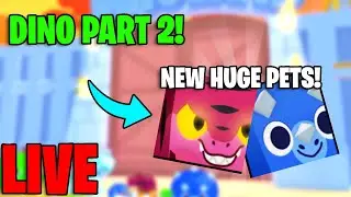 PET SIMULATOR 99 DINO UPDATE PART TWO Livestream! + Huge Giveaway