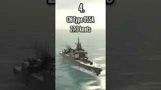 Top 10 Fastest Ship in tier 3 Modern Warships 