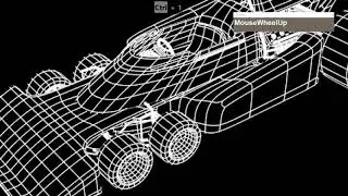 Maya 2018 Rendering Wireframe on Shaded using Hardware 2 renderer