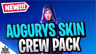 SEPTEMBER CREW PACK AUGURYS SKIN FORTNITE