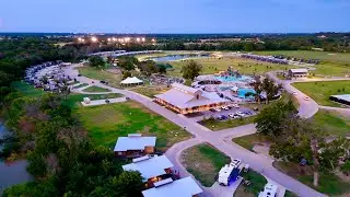 RV'ing Camp FIMFO with the family.  Waco, Texas