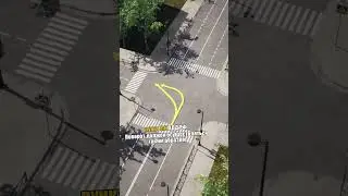 🙋‍♂️Left turn◀️ Correct turning trajectory 