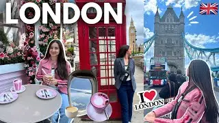 7 days in LONDON 💂| travel vlog, best things to do in London, what I eat in a week, Big Ben