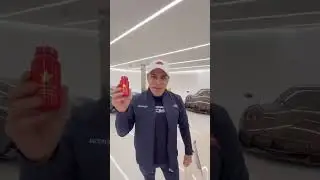 Manny unboxing hairtamin in his Chiron | 