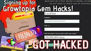 Signing up for Growtopia Gem Hacks - I Got Hacked?