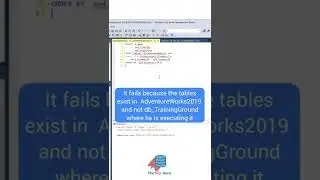 Wrong database? 