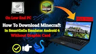 How To Download Minecraft In SmartGaGa Emulator - Without Graphic Card