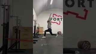 Band-resisted adductor pull-in in split (for split jerk receive position)