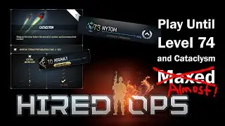 Playing until Level 74 and maxing the airstrike :)