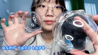 ASMR Nano Tape Bubble | Sticky Tape Sounds