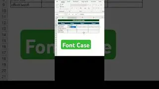 Lower, Upper and Proper Case in Excel. #exceltech #exceltips #excelworld #exceltricks #excel