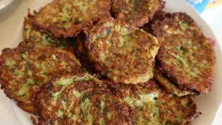 Оладьи из кабачков Самый простой и самый вкусный рецепт!