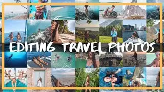 How I Edit my Travel Instagram Photos in Lightroom *no presets*