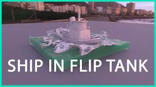 Ship in a Flip Tank Tutorial in Houdini