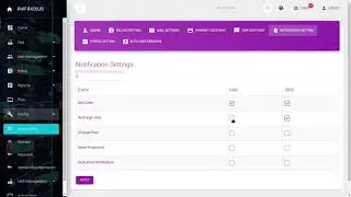 How to Set Notifications | PHP Radius