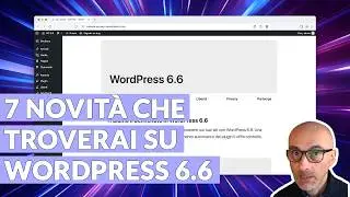 WordPress 6.6: 7 novità che troverai nella nuova versione