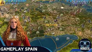 Ara: History Untold - Spain - Turn 236 to 244 (No commentary)